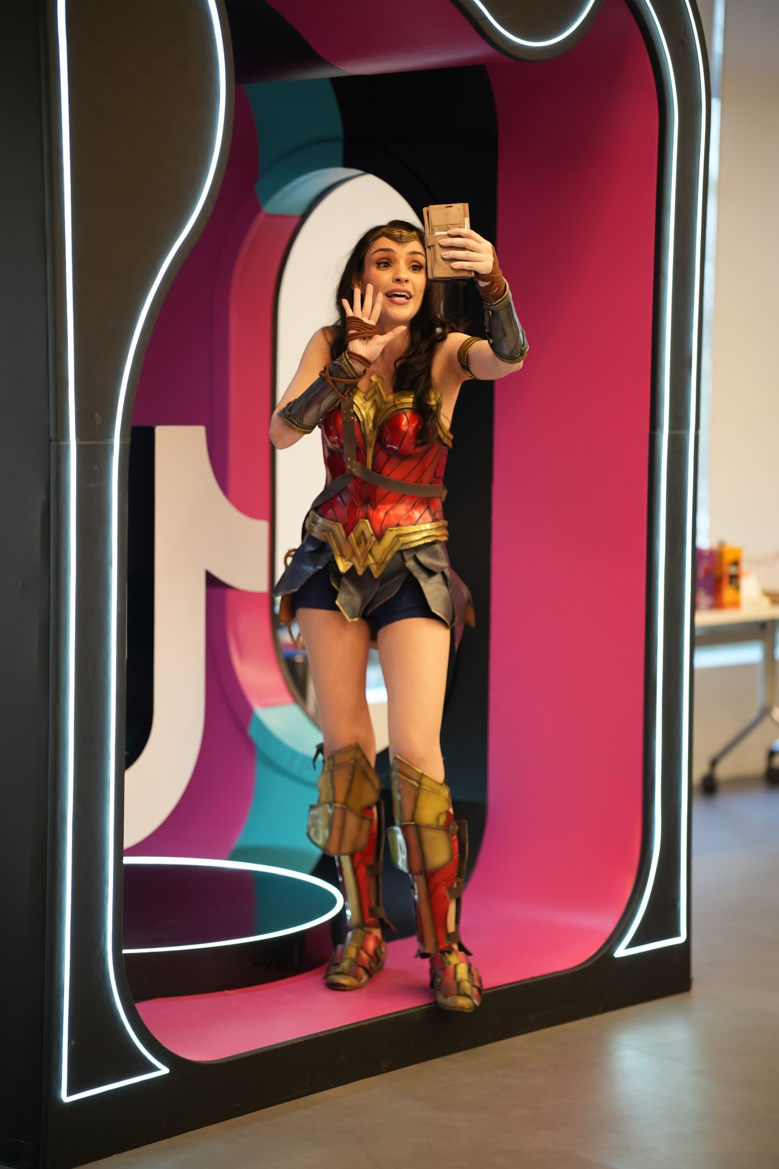 Registro fotográfico em evento da Agência NP, produção Baque